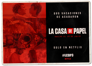 "La casa de papel 3", Netflix revela imágenes y fecha de estreno!