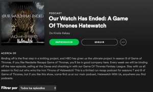 Game of Thrones, Spotify comparte sus tendencias musicales