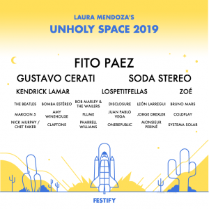 Festify, así sería el line-up creado con los artistas que más oyes