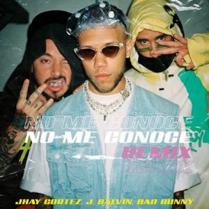 Jhay Cortez, lanza nuevo remix de “No Me Conoce”, junto a J Balvin y Bad Bunny
